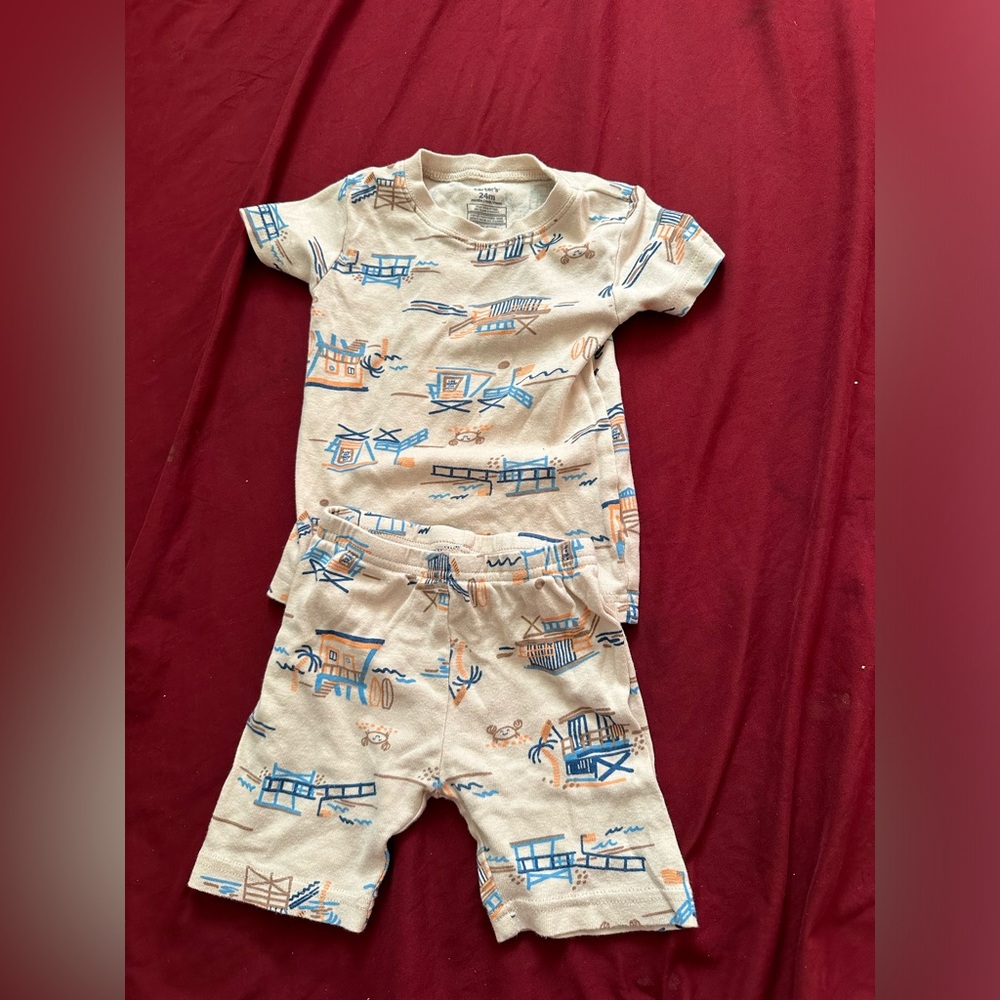 Carters Toddler short set